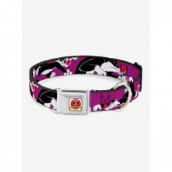 Value for Money Looney Tunes Sylvester The Cat Seatbelt Buckle Dog Collar $7.72 Pet Collars