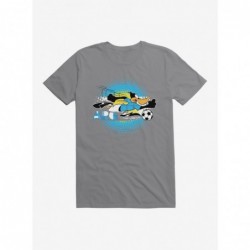 Hot Selling Looney Tunes Daffy Duck Football Argentina T-Shirt $9.18 T-Shirts