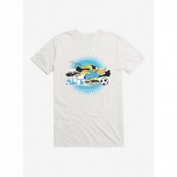 Hot Selling Looney Tunes Daffy Duck Football Argentina T-Shirt $9.18 T-Shirts