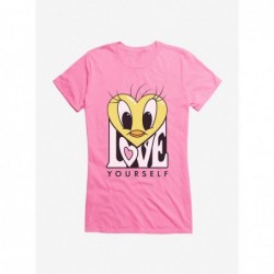 Flash Deal Looney Tunes Tweety Love Yourself Girls T-Shirt $7.57 T-Shirts