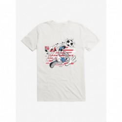 Sale Item Looney Tunes Bugs Bunny Football America T-Shirt $6.69 T-Shirts