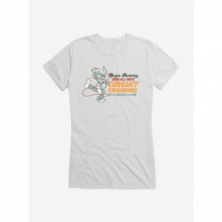 New Arrival Looney Tunes Bugs Bunny Circuit Training Girls T-Shirt $8.57 T-Shirts