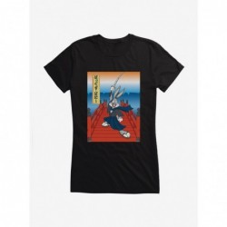 Big Sale Looney Tunes Samurai Bugs Bunny Girls T-Shirt $7.17 T-Shirts