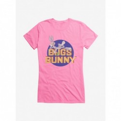 Flash Sale Looney Tunes Retro Bugs Bunny Icon Girls T-Shirt $7.37 T-Shirts