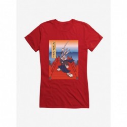 Big Sale Looney Tunes Samurai Bugs Bunny Girls T-Shirt $7.17 T-Shirts