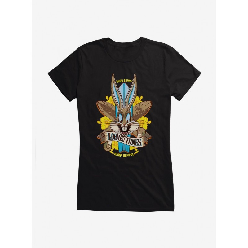 Bestselling Looney Tunes Surf School Girls T-Shirt $7.57 T-Shirts