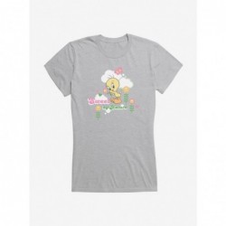 Huge Discount Looney Tunes Tweety Bird Sweet By Nature Girls T-Shirt $7.17 T-Shirts