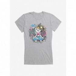 Big Sale Looney Tunes Lola Bunny Yoga Doodle Girls T-Shirt $7.17 T-Shirts