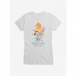 Wholesale Looney Tunes Daffy Bugs Beach Club Girls T-Shirt $6.77 T-Shirts