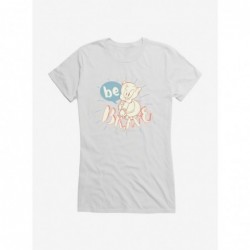 New Arrival Looney Tunes Porky Pig Be Brave Girls T-Shirt $7.97 T-Shirts