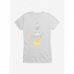 Pre-sale Looney Tunes Easter Bugs Bunny Egg-Static! Girls T-Shirt $5.98 T-Shirts