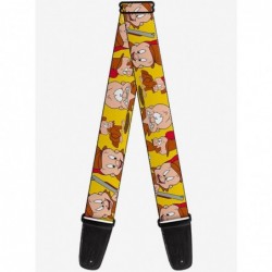 Limited Time Special Looney Tunes Elmer Fudd Expressions Guitar Strap $11.21 Guitar Straps