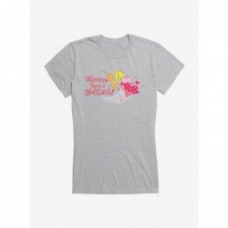 Discount Sale Looney Tunes Tweety Bird A Real Catch Girls T-Shirt $9.56 T-Shirts