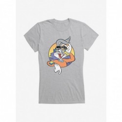 Unique Looney Tunes Vibrant Bugs Bunny Girls T-Shirt $6.37 T-Shirts