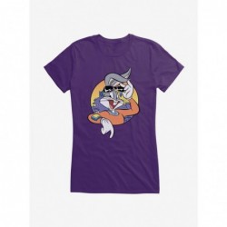 Unique Looney Tunes Vibrant Bugs Bunny Girls T-Shirt $6.37 T-Shirts