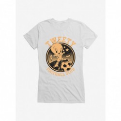 Hot Selling Looney Tunes Tweety Football Club Bronze Girls T-Shirt $9.36 T-Shirts