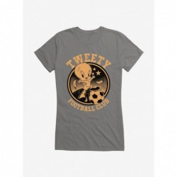 Hot Selling Looney Tunes Tweety Football Club Bronze Girls T-Shirt $9.36 T-Shirts