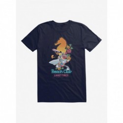 Exclusive Price Looney Tunes Daffy Bugs Beach Club T-Shirt $8.03 T-Shirts