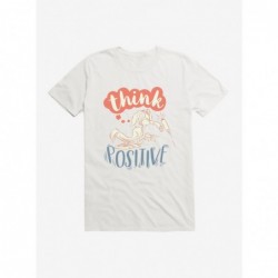 Cheap Sale Looney Tunes Think Positive T-Shirt $6.31 T-Shirts