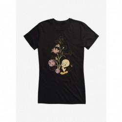 New Arrival Looney Tunes Tweety Bird Springtime Girls T-Shirt $8.96 T-Shirts