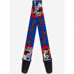 Low Price Looney Tunes Bugs Bunny Poses Blue Guitar Strap $11.45 Guitar Straps