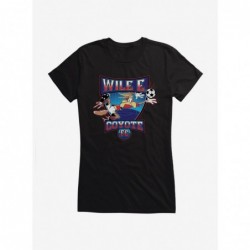 Festival Price Looney Tunes Wile E Coyote Football Club Girls T-Shirt $8.76 T-Shirts