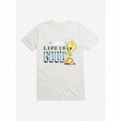 Clearance Looney Tunes Tweety Life Is Good T-Shirt $7.84 T-Shirts