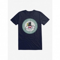 Premium Looney Tunes Tweety And Sylvester Badge T-Shirt $7.07 T-Shirts