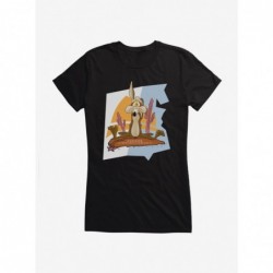 Huge Discount Looney Tunes Wile E. Coyote Defeat Girls T-Shirt $7.57 T-Shirts