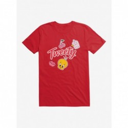 Value Item Looney Tunes Cherry Kiss Tweety T-Shirt $5.93 T-Shirts