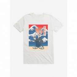 Discount Sale Looney Tunes Bugs Bunny Happy Waves T-Shirt $8.99 T-Shirts