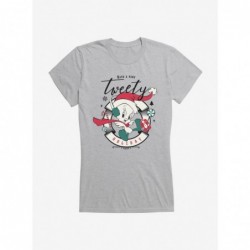 New Arrival Looney Tunes Tweety Holiday Girls T-Shirt $8.76 T-Shirts