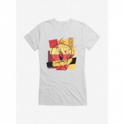 New Arrival Looney Tunes Bugs Bunny Tweety Bird Collage Girls T-Shirt $7.37 T-Shirts