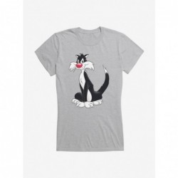 Best Deal Looney Tunes Sylvester Grin Girls T-Shirt $7.17 T-Shirts