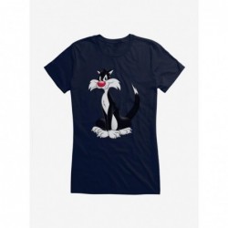 Best Deal Looney Tunes Sylvester Grin Girls T-Shirt $7.17 T-Shirts