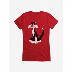 Best Deal Looney Tunes Sylvester Grin Girls T-Shirt $7.17 T-Shirts