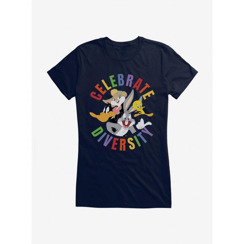 Premium Looney Tunes Celebrate Friends Pride T-Shirt $6.57 T-Shirts