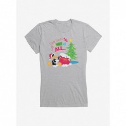 Crazy Deals Looney Tunes Holiday I Want It All Girls T-Shirt $9.36 T-Shirts