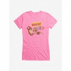 Cheap Sale Looney Tunes Holiday Bright Idea Girls T-Shirt $7.77 T-Shirts