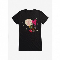 Huge Discount Looney Tunes Marvin The Martian Falling For You Girls T-Shirt $8.37 T-Shirts