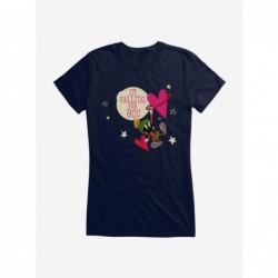 Huge Discount Looney Tunes Marvin The Martian Falling For You Girls T-Shirt $8.37 T-Shirts