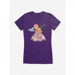 Best Deal Looney Tunes Easter Tweety Chick Girls T-Shirt $7.37 T-Shirts