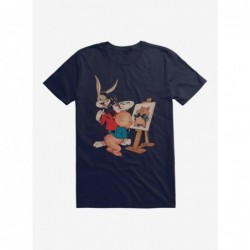 Discount Sale Looney Tunes Bugs Bunny And Porky Pig T-Shirt $8.03 T-Shirts