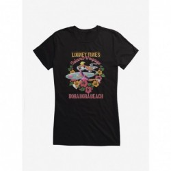 Seasonal Sale Looney Tunes Bugs Bunny Island Voyage Girls T-Shirt $6.77 T-Shirts