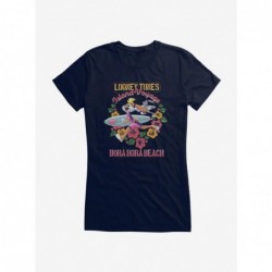 Seasonal Sale Looney Tunes Bugs Bunny Island Voyage Girls T-Shirt $6.77 T-Shirts