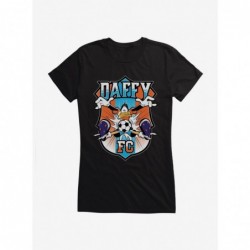 Flash Deal Looney Tunes Daffy Duck Football Girls T-Shirt $9.16 T-Shirts