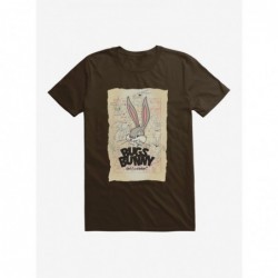 Discount Sale Looney Tunes Faces Of Bugs Bunny T-Shirt $7.46 T-Shirts