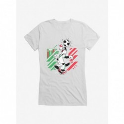 Crazy Deals Looney Tunes Sylvester Football Italy Girls T-Shirt $9.96 T-Shirts