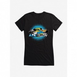 Wholesale Looney Tunes Daffy Duck Football Argentina Girls T-Shirt $8.57 T-Shirts