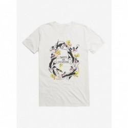 Hot Sale Looney Tunes Tweety And Sylvester Chase T-Shirt $9.18 T-Shirts